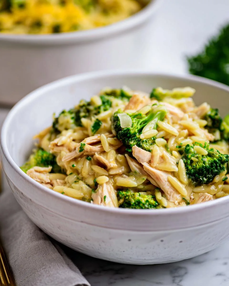 One Pot Chicken Broccoli Orzo - detail 3