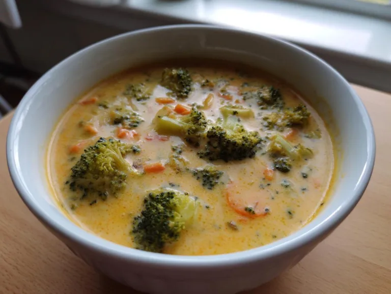 Panera-Style Broccoli Cheddar Soup