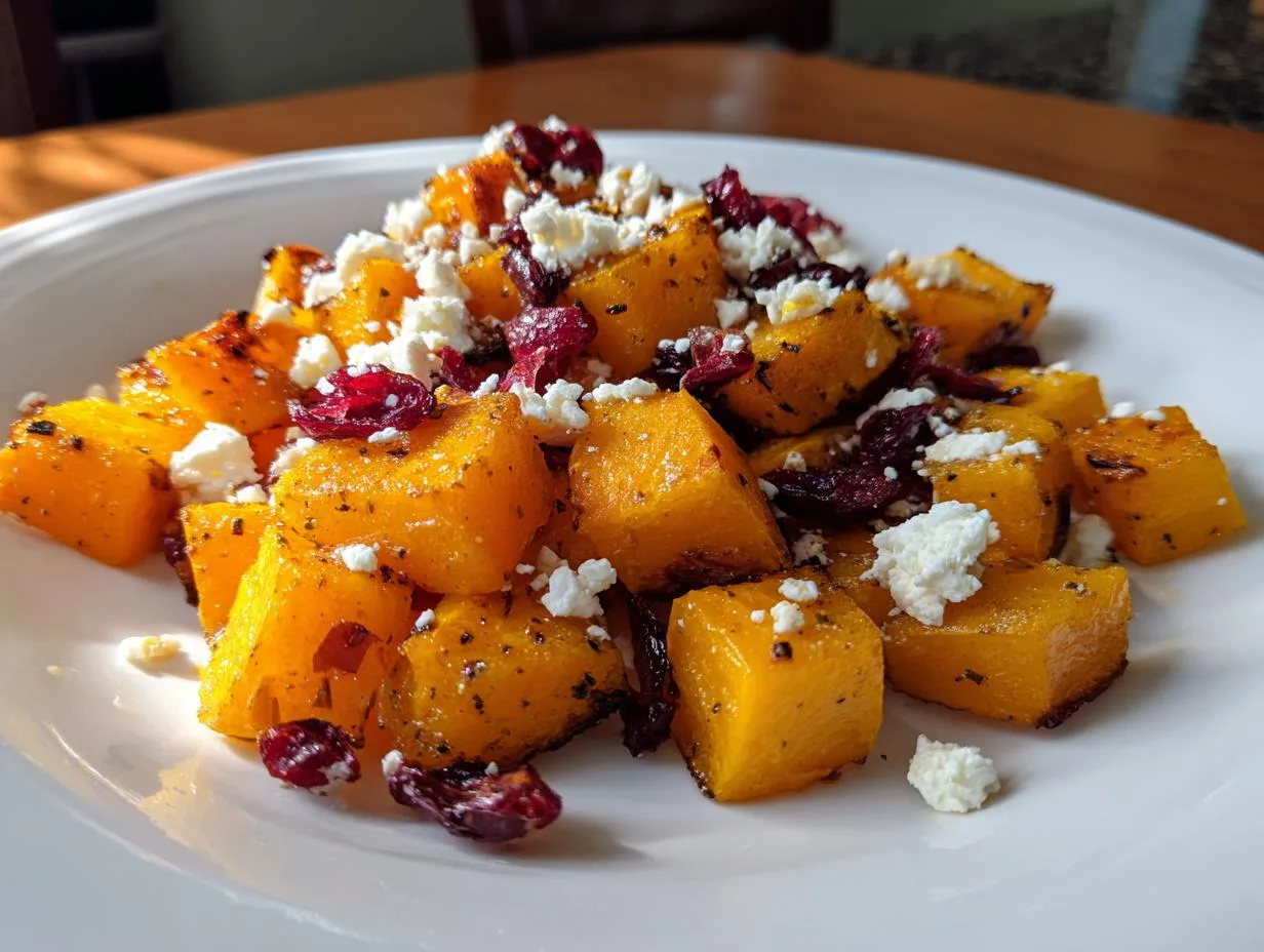 Grandma Jo’s 60-Year Roasted Butternut Squash Feta Magic