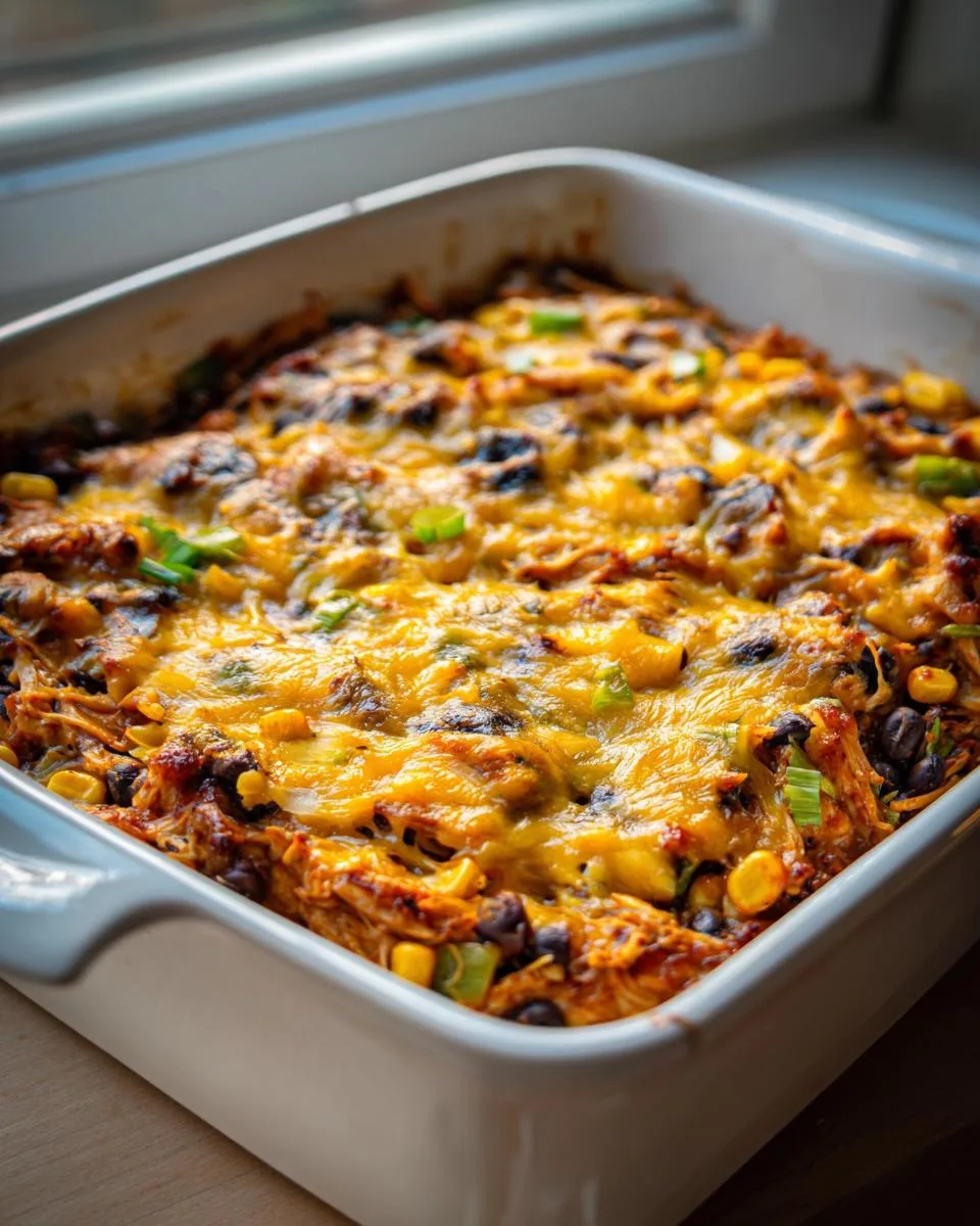Shredded Barbecue Chicken Casserole - detail 4