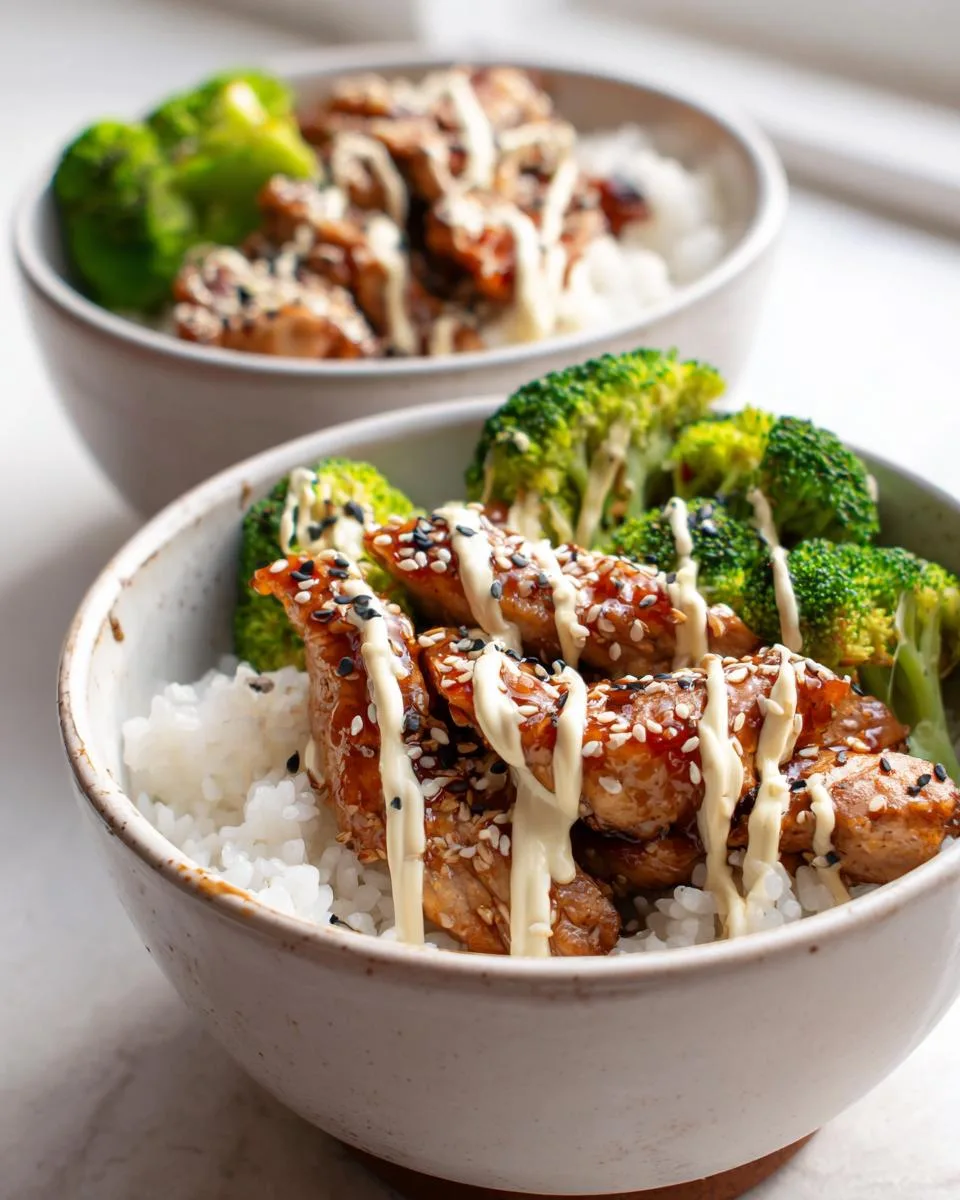 Sticky Chicken Rice Bowls - detail 4