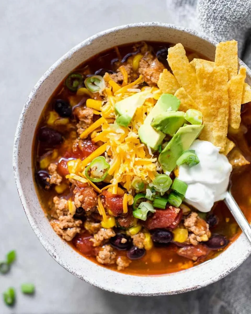 Turkey Taco Soup - detail 4