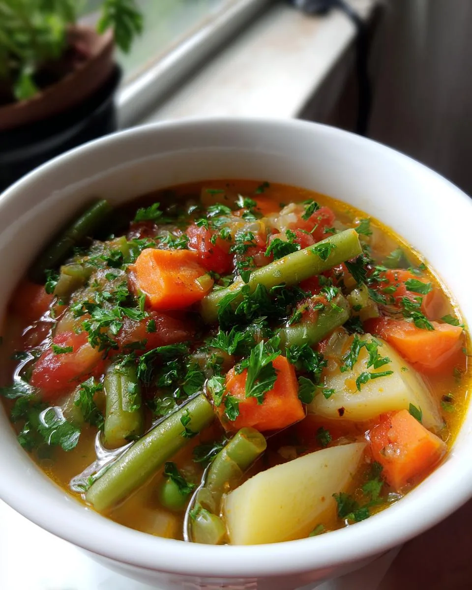 Vegetable Soup Recipe - detail 3