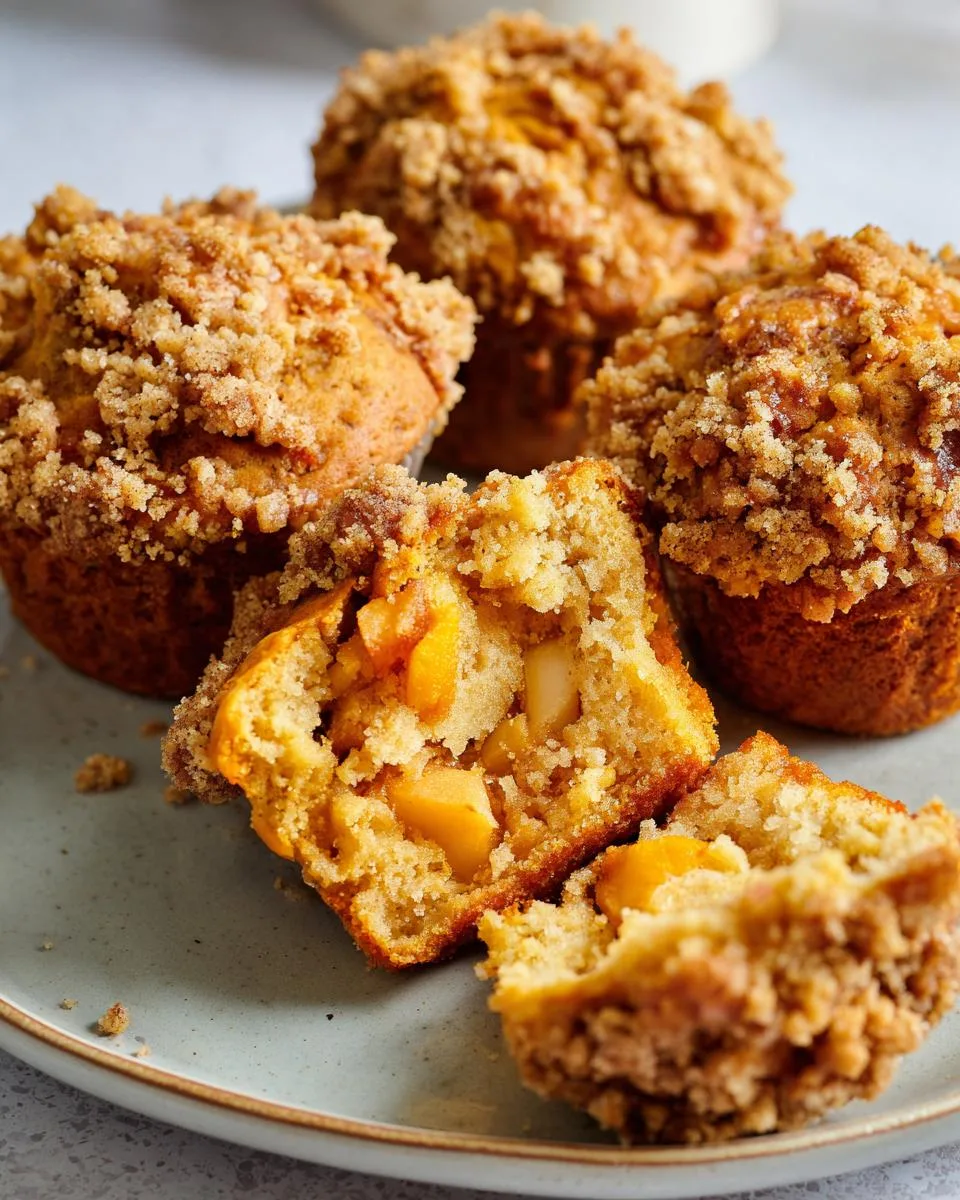 apple pumpkin muffins - detail 3