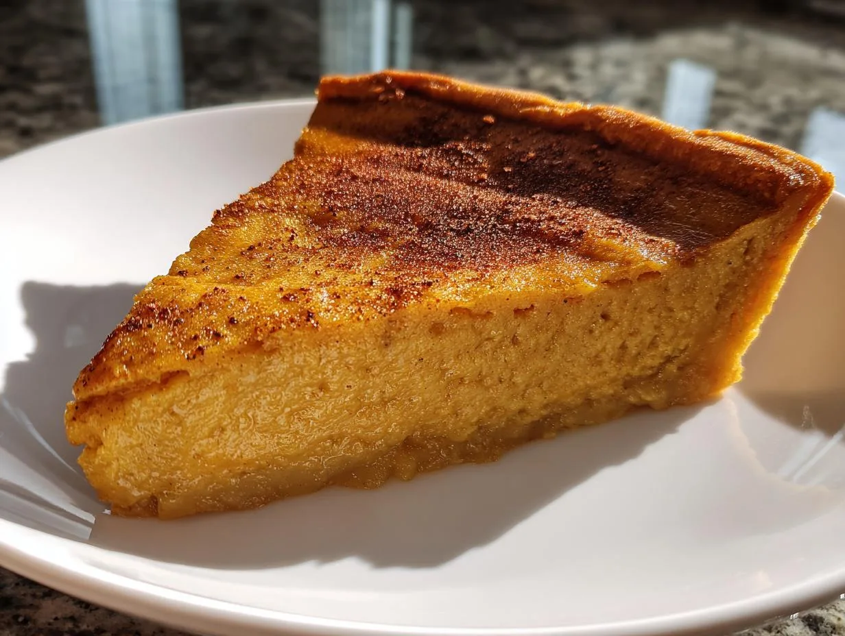 Irresistible Crustless Pumpkin Pie in 1 Easy Recipe