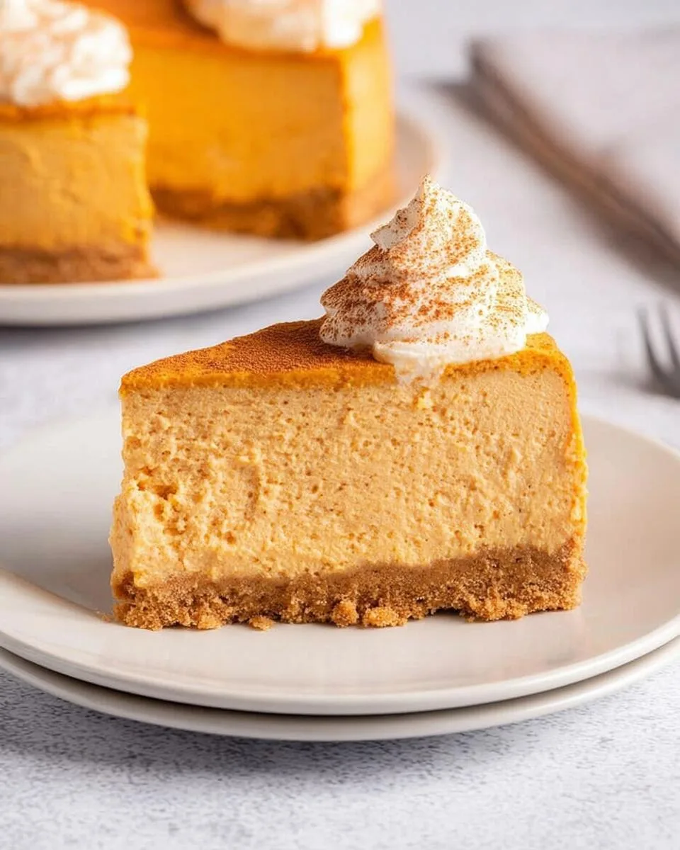 no bake pumpkin cheesecake - detail 3