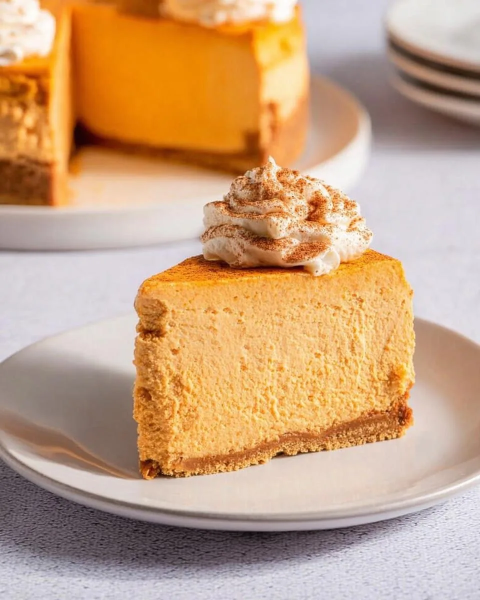 no bake pumpkin cheesecake - detail 4