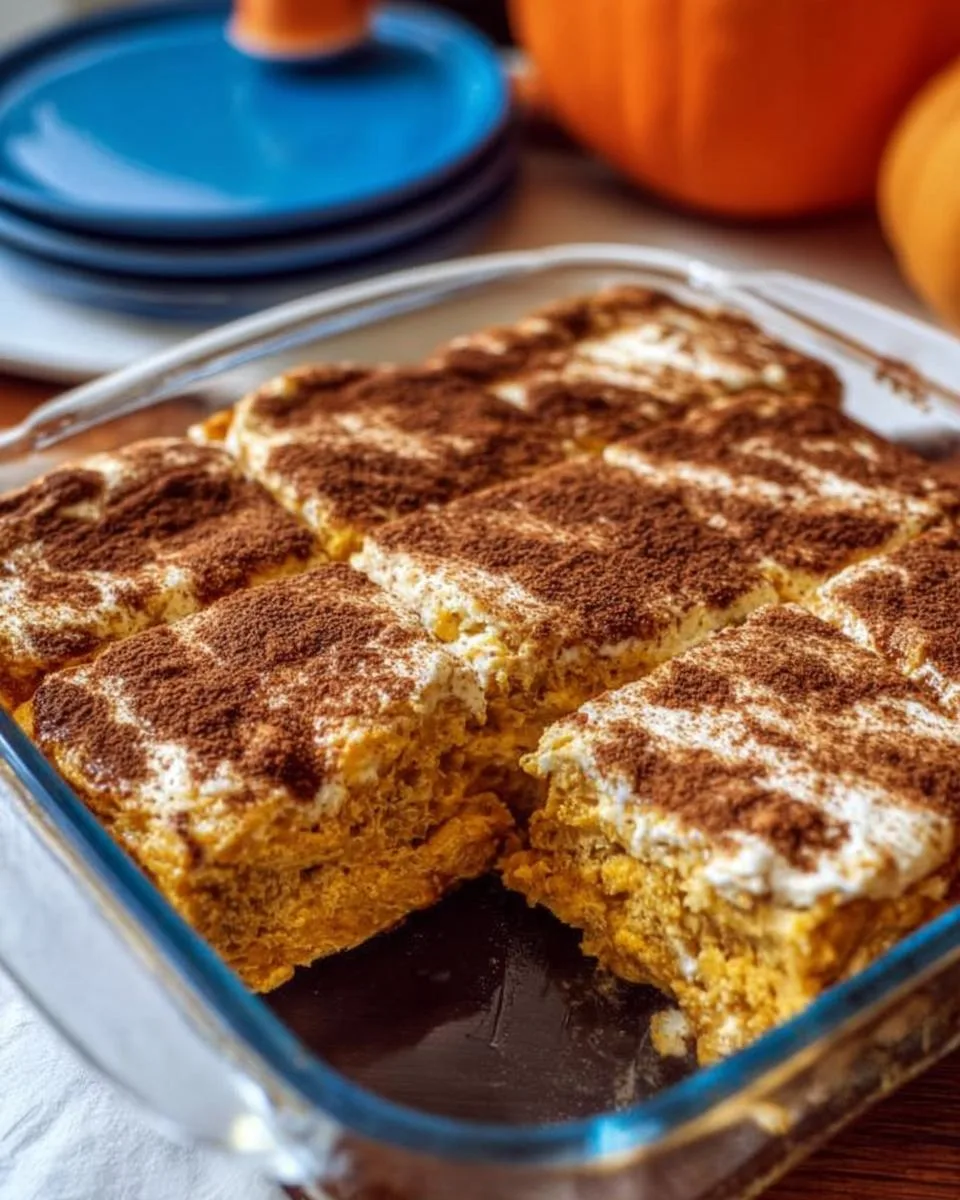 pumpkin cottage cheese bake - detail 3