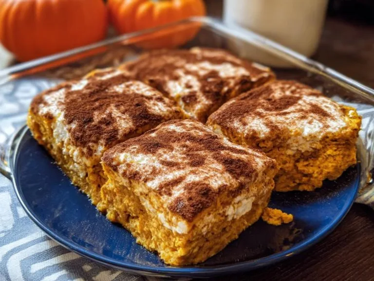 pumpkin cottage cheese bake