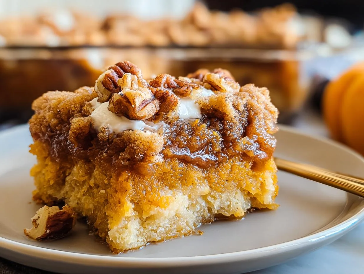 Grandma’s Perfect Pumpkin Dump Cake in Just 3 Steps