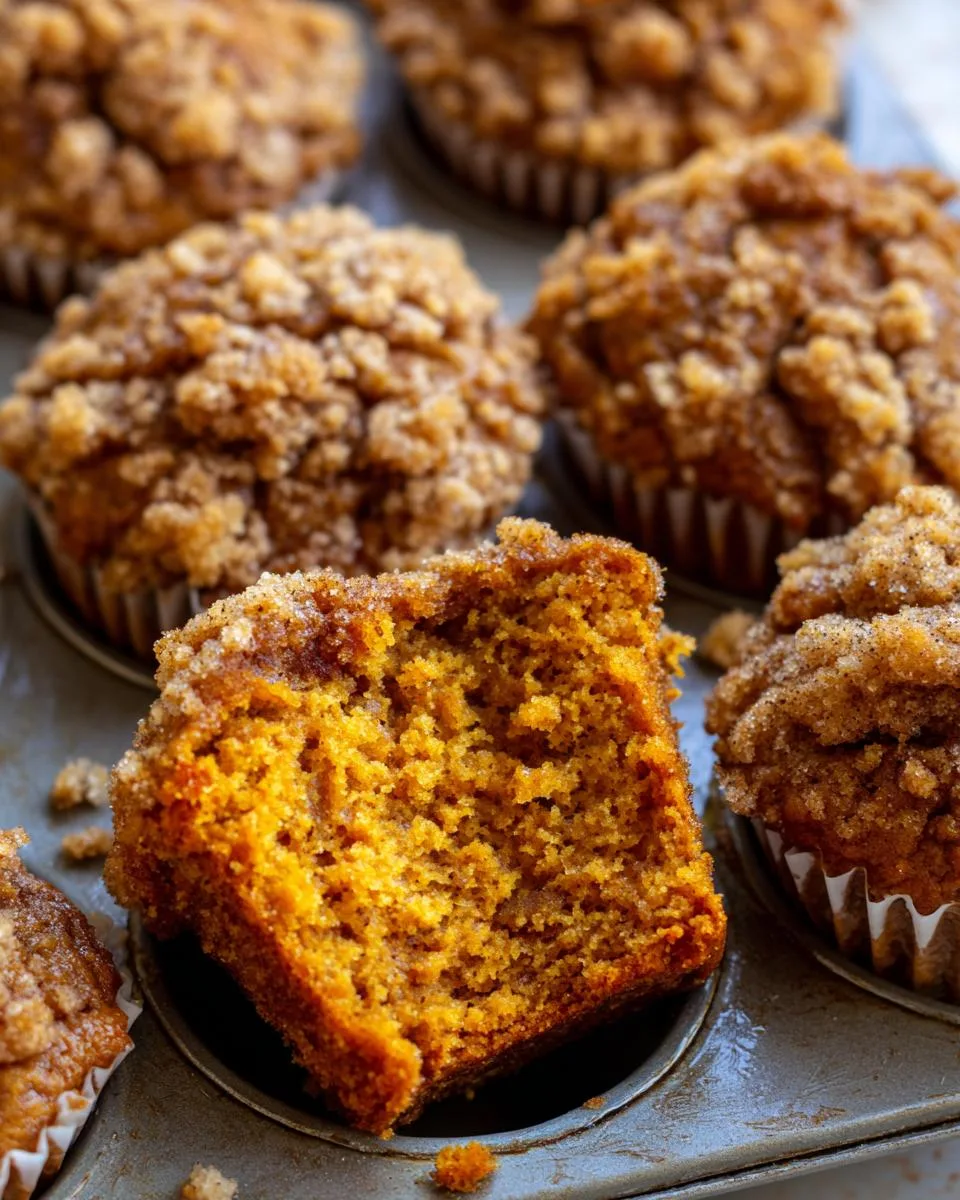 sugar free pumpkin muffins - detail 4