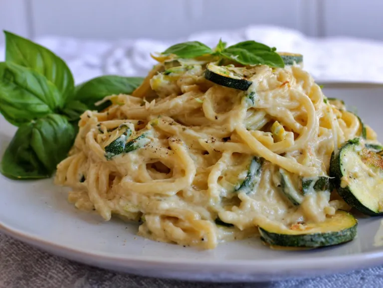20-Minute Creamy Zucchini Provolone Pasta