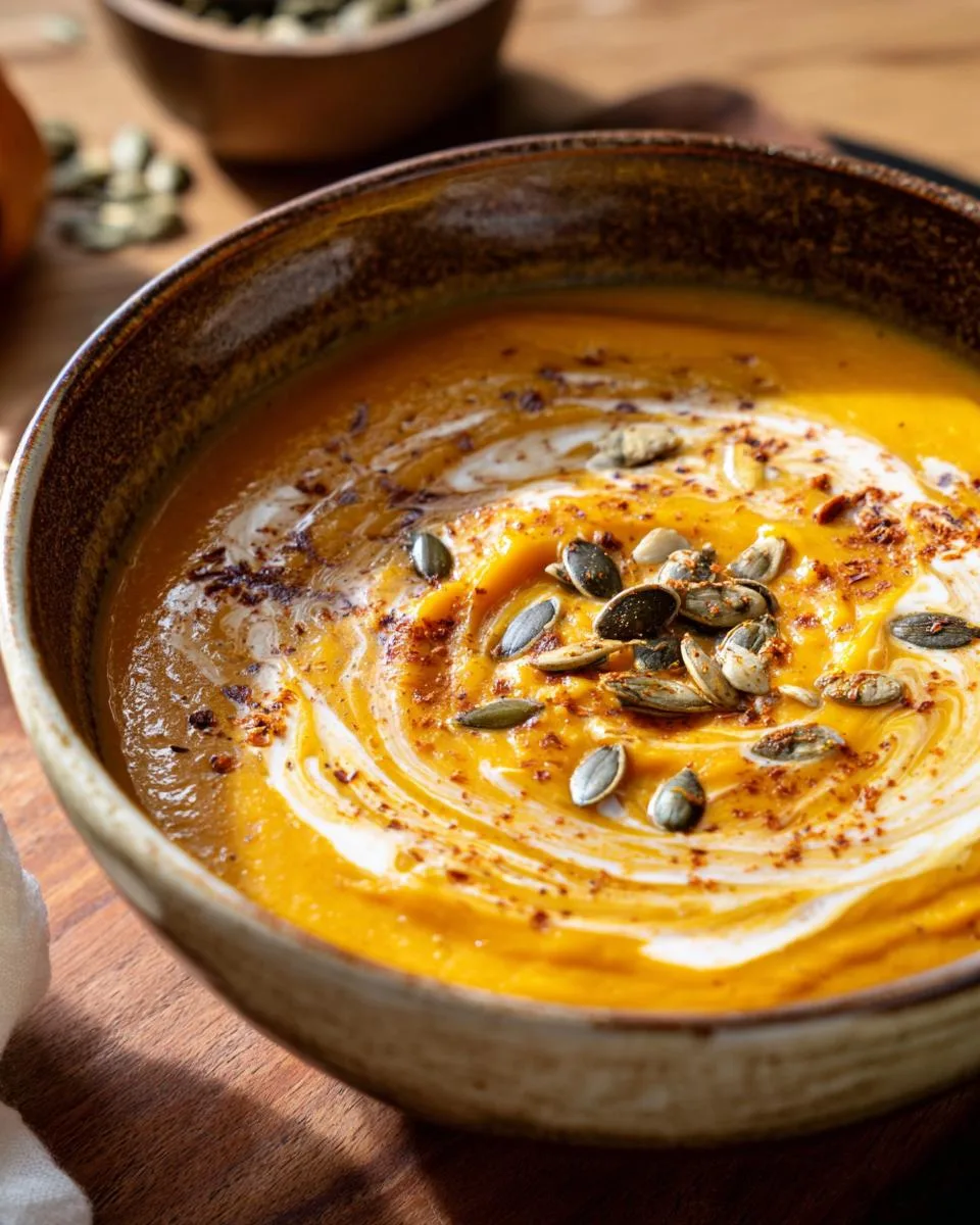 Autumn Squash Soup - detail 3