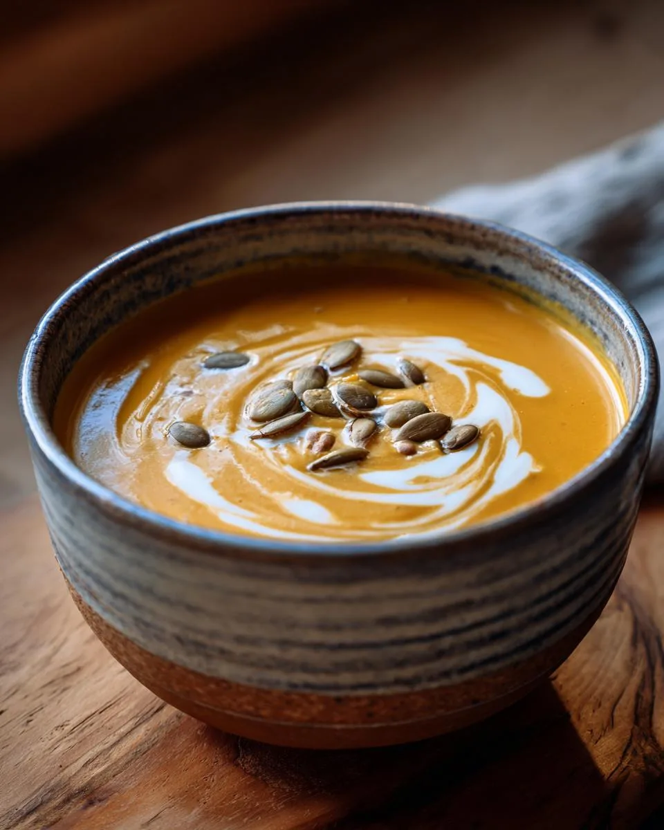 Autumn Squash Soup - detail 4
