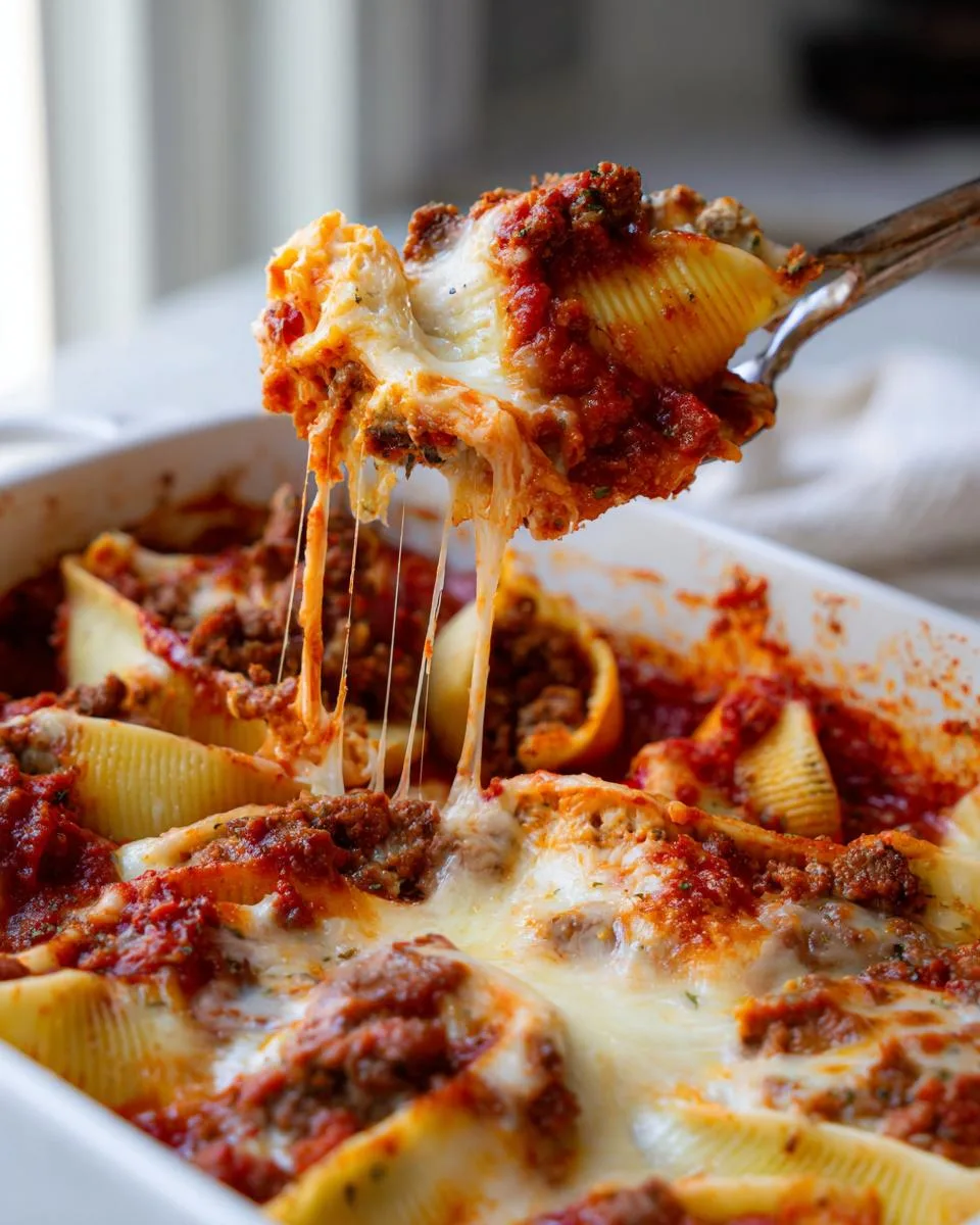 Baked Stuffed Shells - detail 3