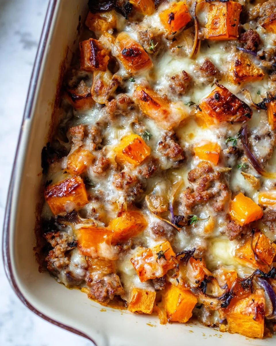 Butternut Squash And Sausage Casserole - detail 4