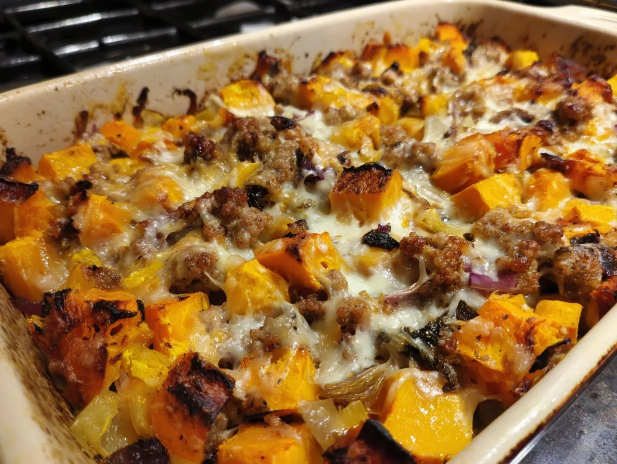 Irresistible 40-Year Butternut Squash And Sausage Casserole