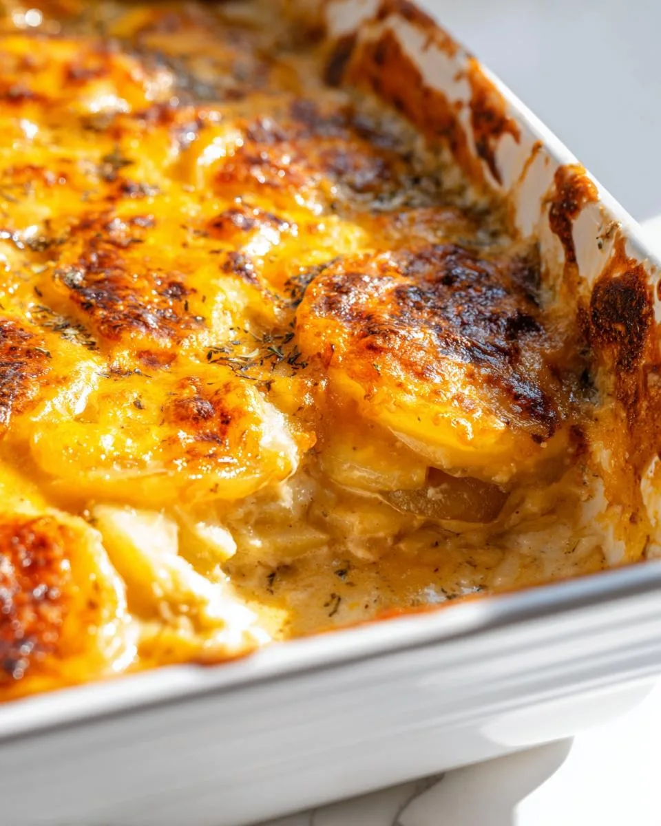 Cheesy Scalloped Potatoes - detail 4