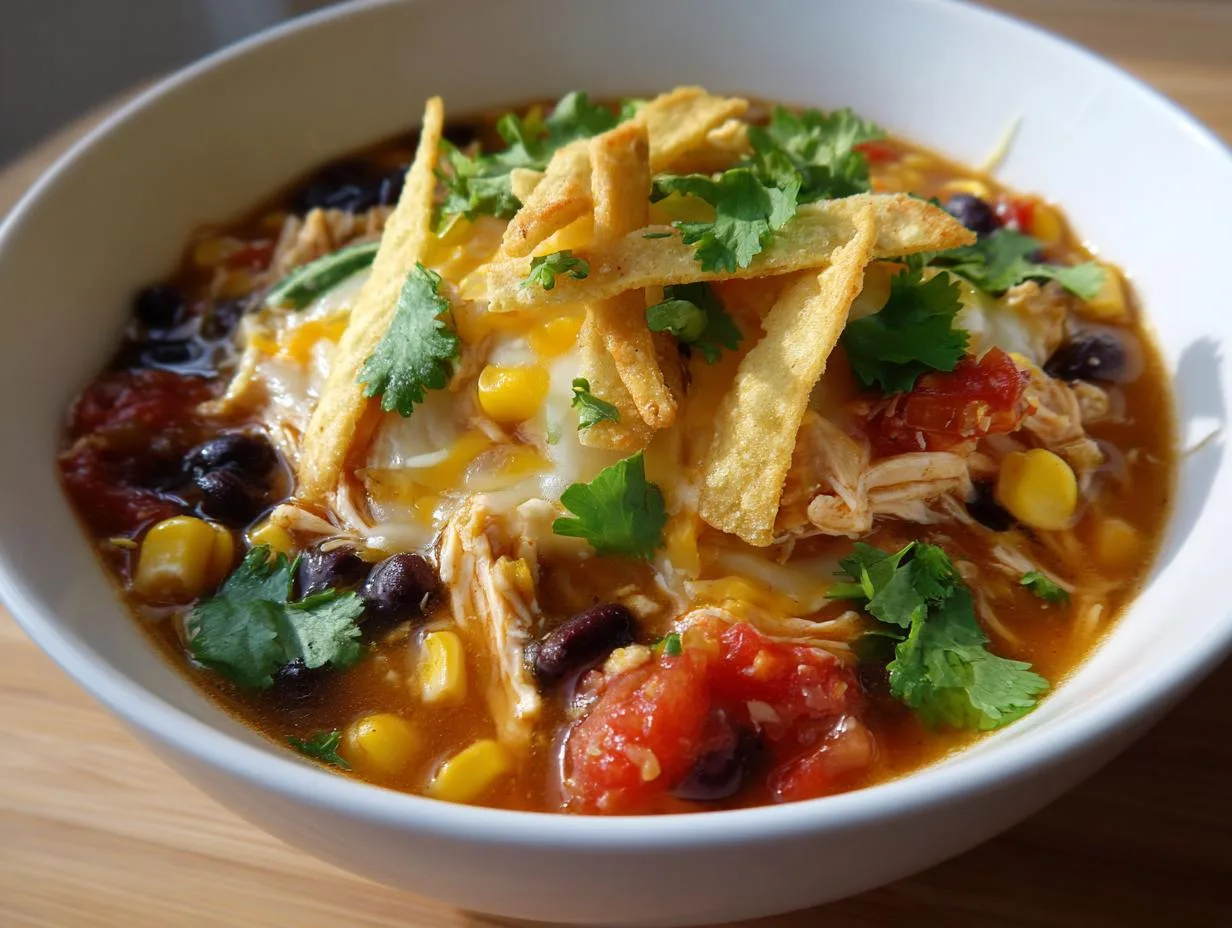 Heartwarming Chicken Taco Soup Recipe—3 Generations Love