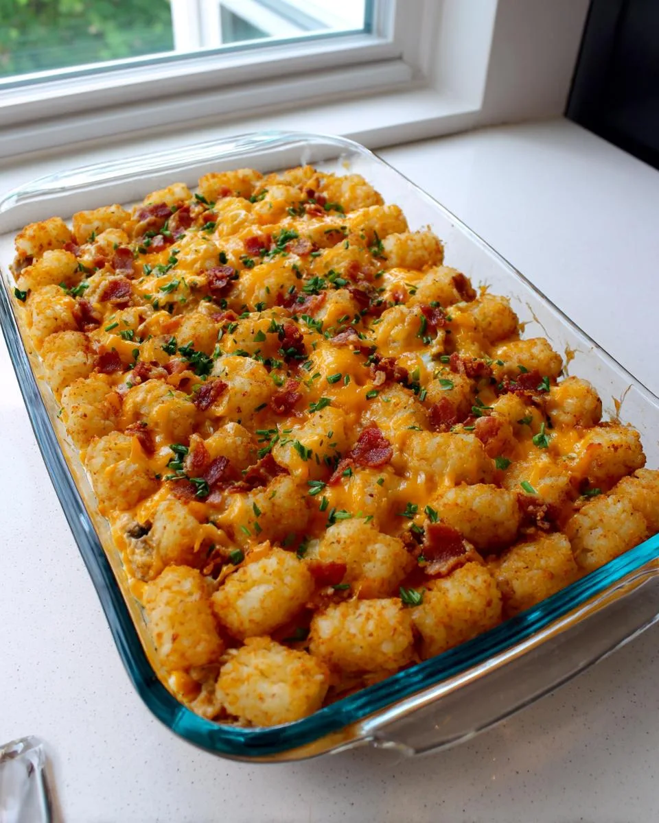 Chicken Tater Tot Casserole - detail 4
