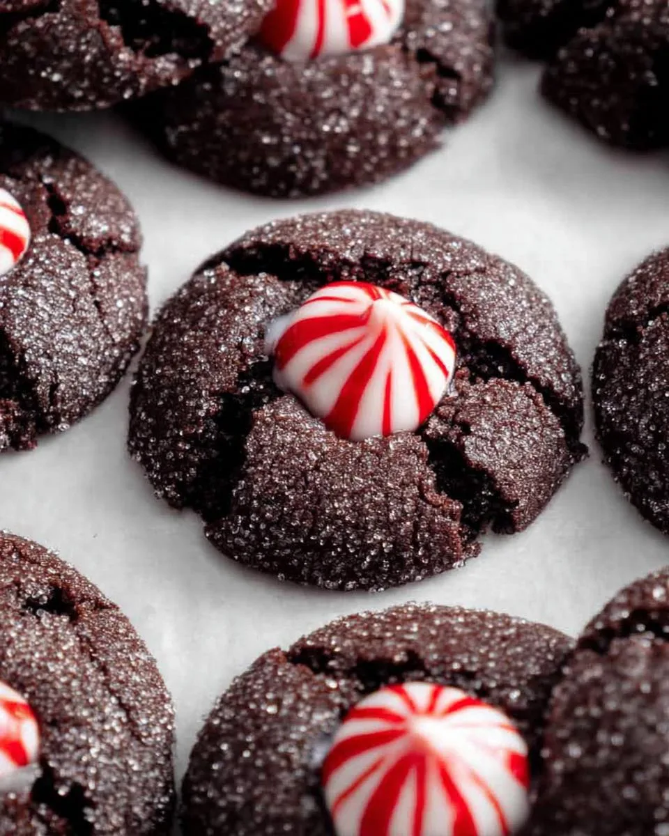 Chocolate Peppermint Blossoms - detail 3