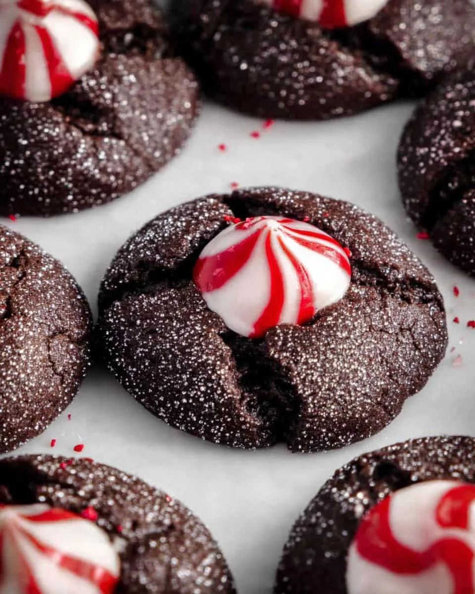 Chocolate Peppermint Blossoms - detail 4