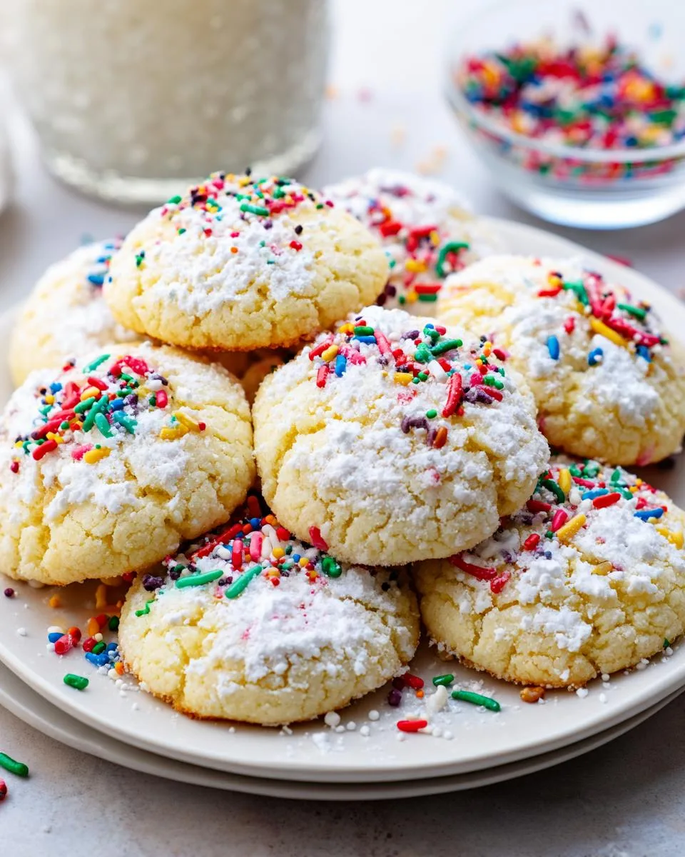 Christmas Gooey Butter Cookies - detail 3