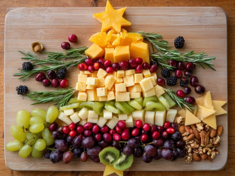 Christmas Tree Shaped Charcuterie