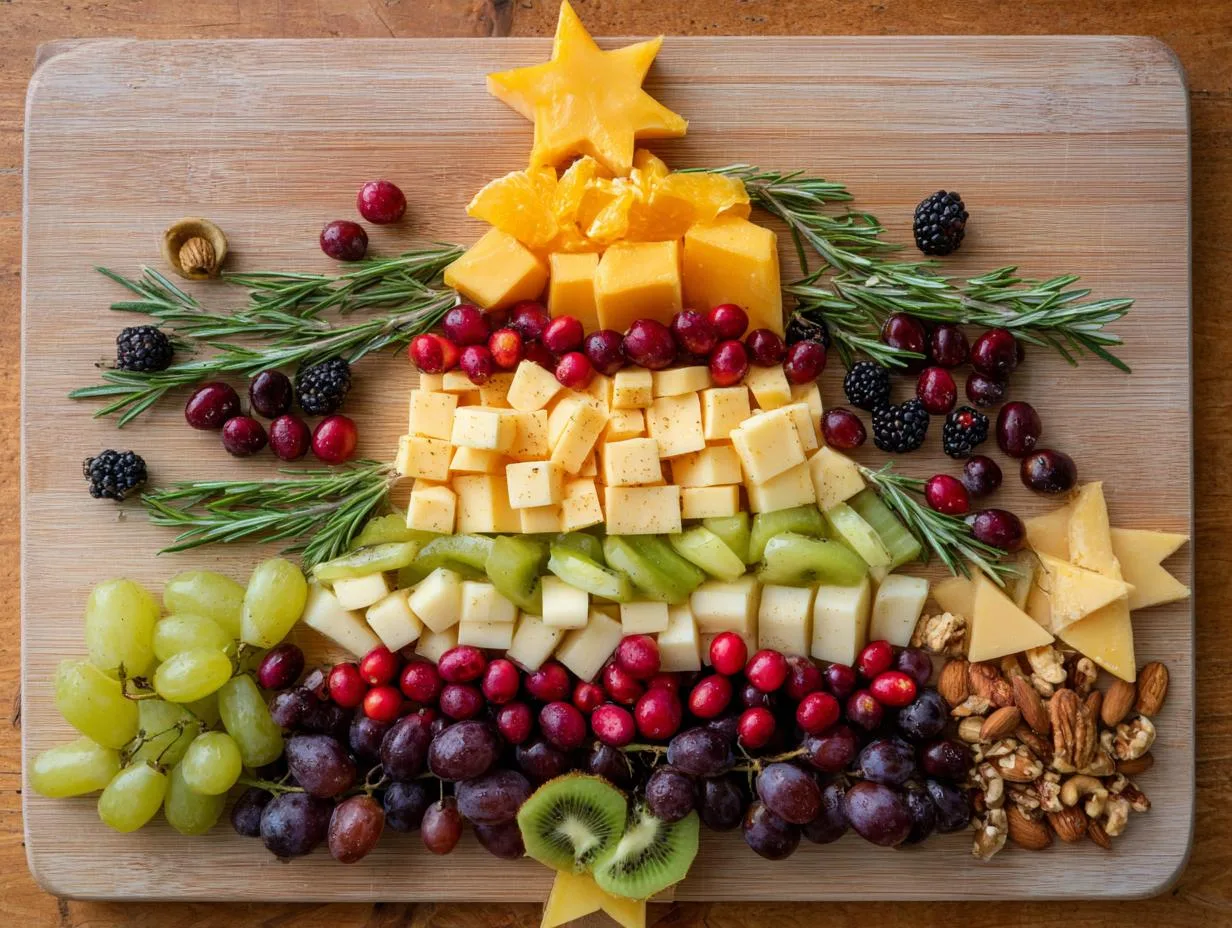 Christmas Tree Shaped Charcuterie That Wows Every Guest