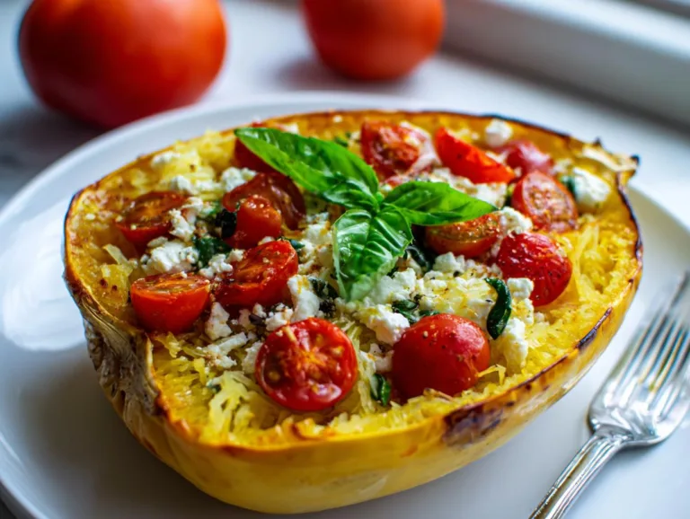 Classic Feta Spaghetti Squash