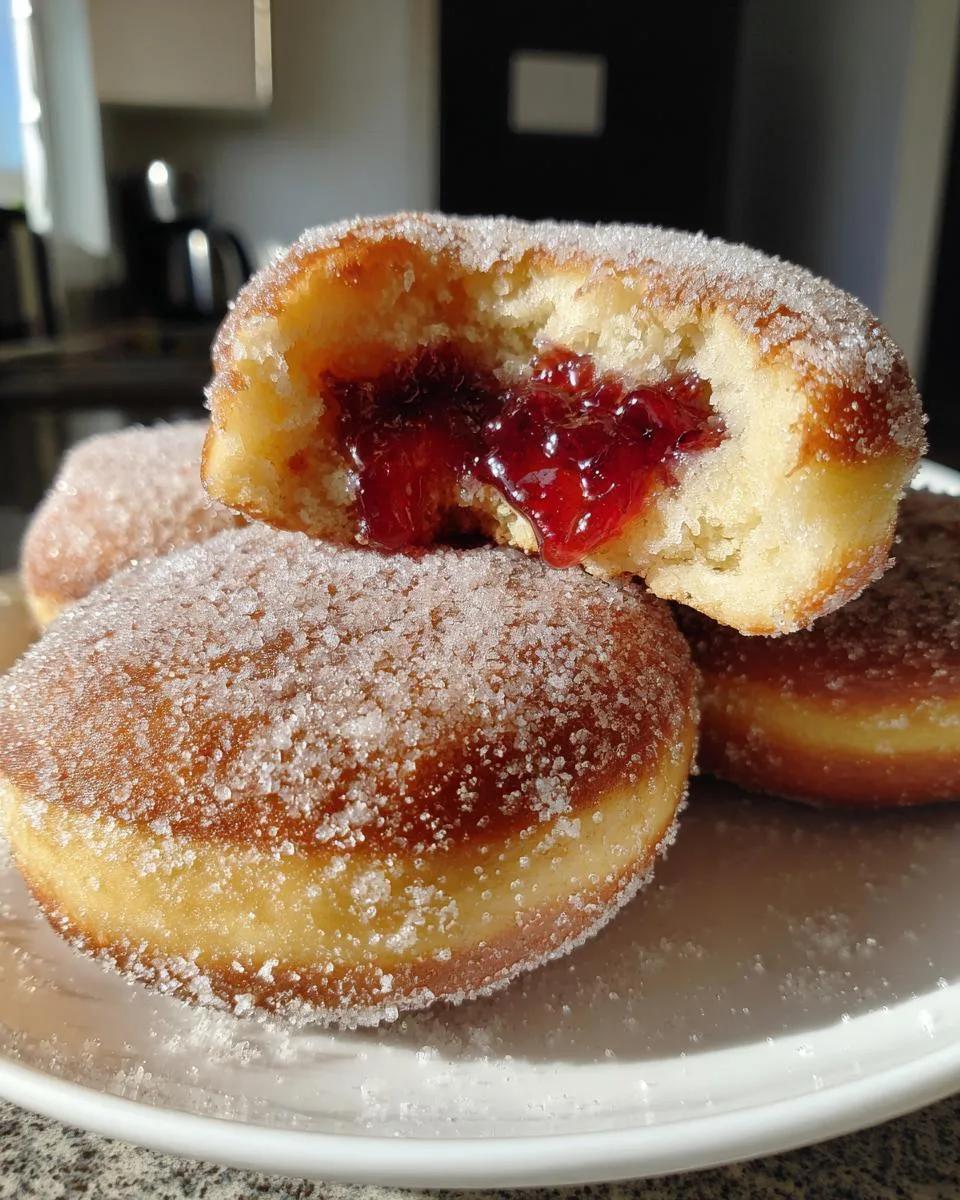 Classic Jelly Donuts - detail 2