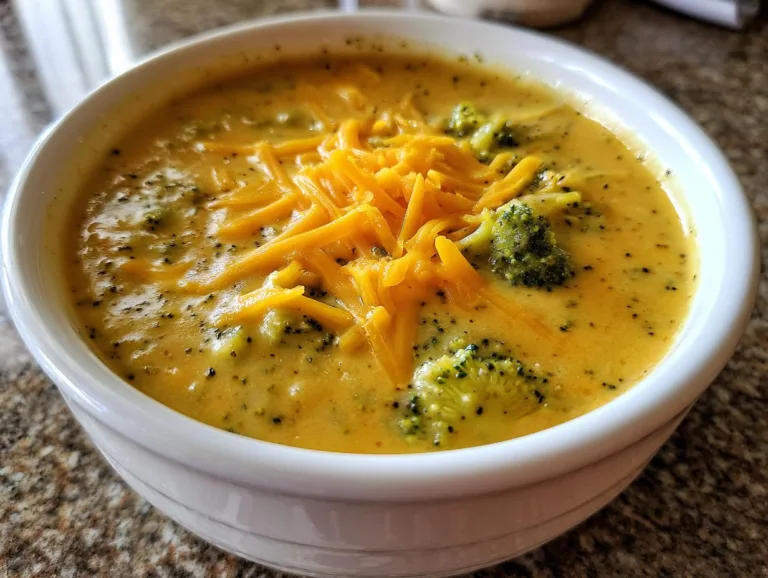 Copycat Panera Broccoli Cheddar Soup