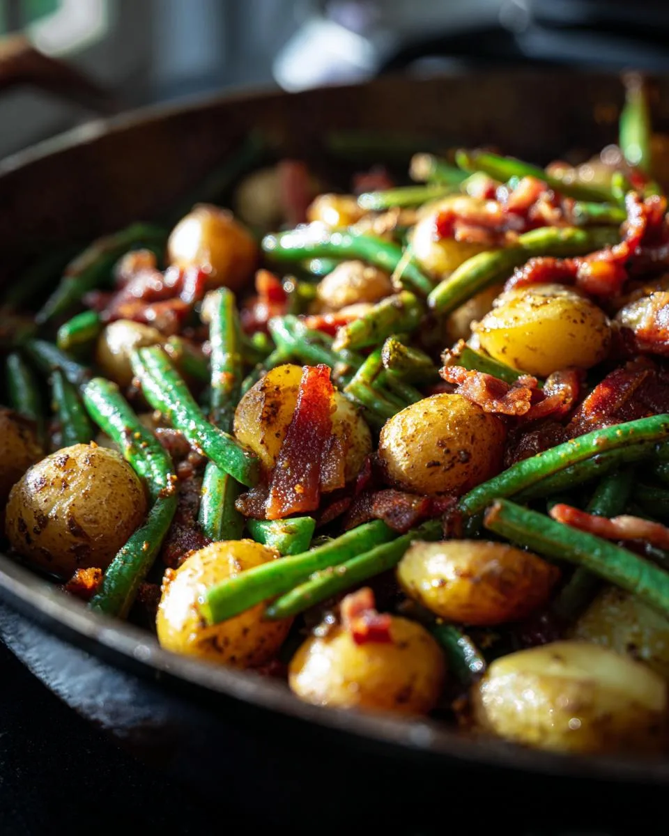 Country Ranch Green Beans Bacon Potatoes - detail 3
