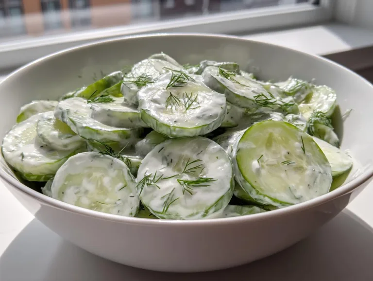 Creamy Cucumber Salad