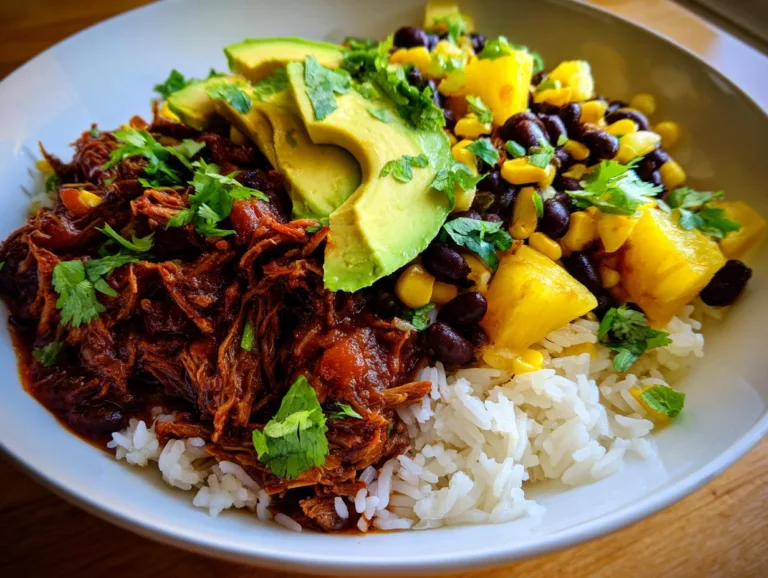 Crockpot Chipotle Pineapple Pot Roast