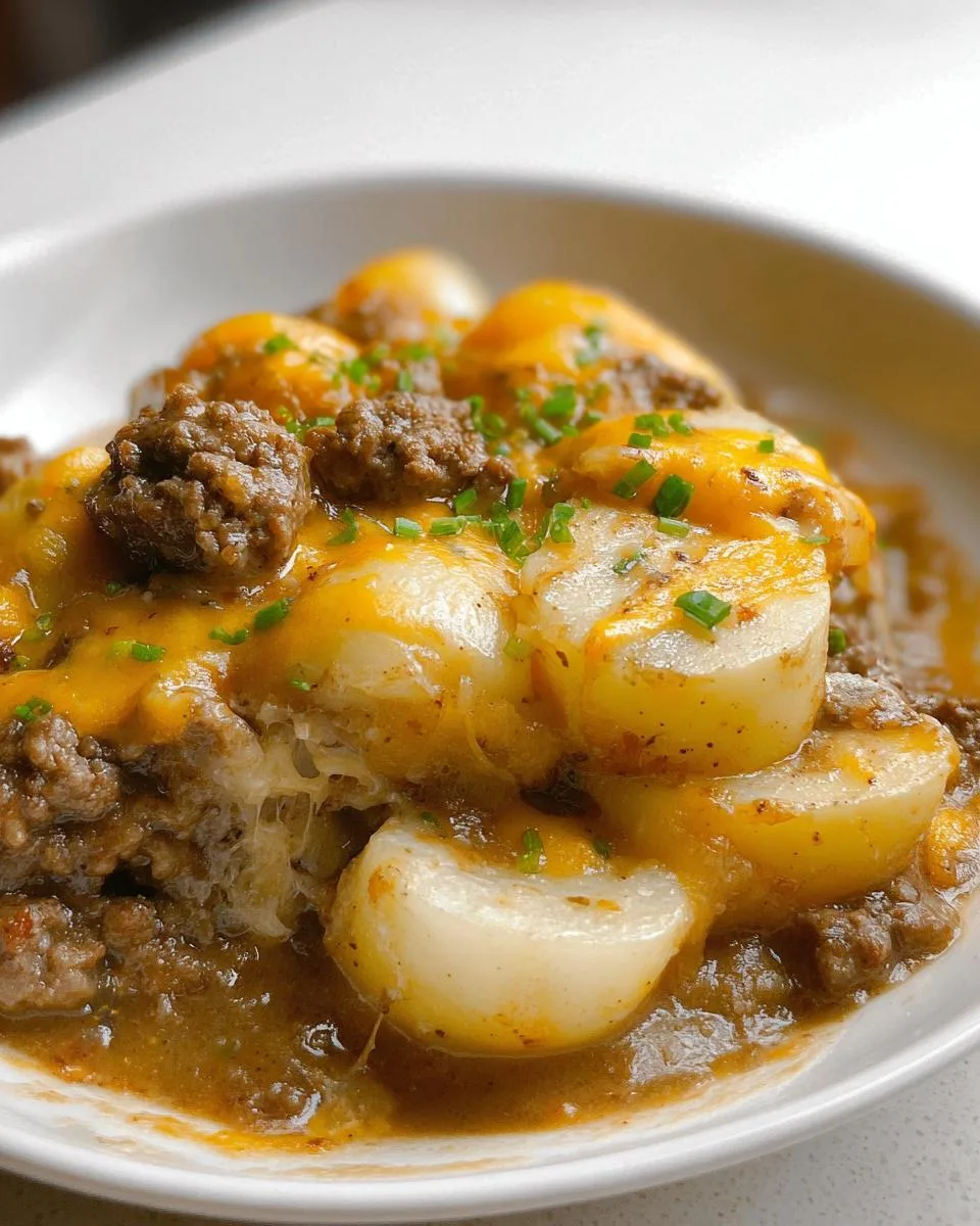Crockpot Hamburger Potato Casserole - detail 3