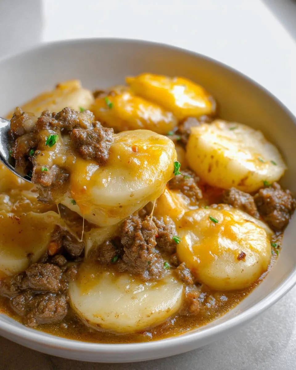 Crockpot Hamburger Potato Casserole - detail 4