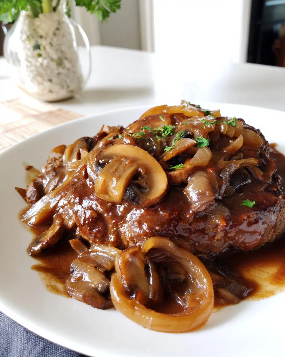 Easy Salisbury Steak Recipe - detail 3