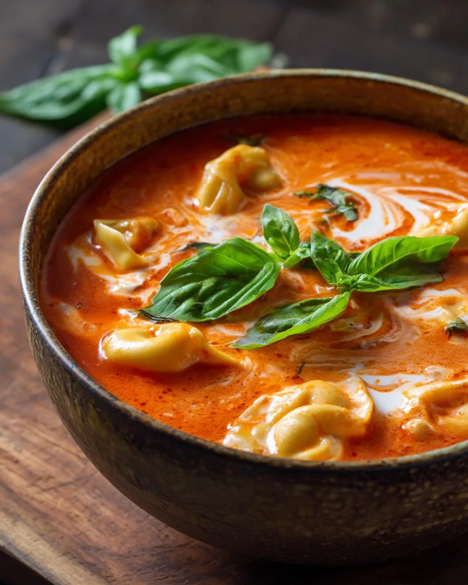 Easy Tomato Tortellini Soup - detail 4