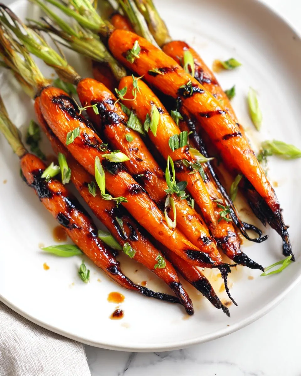 Grill Glazed Balsamic Carrots - detail 3