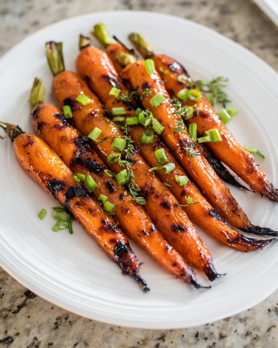 Grill Glazed Balsamic Carrots - detail 4