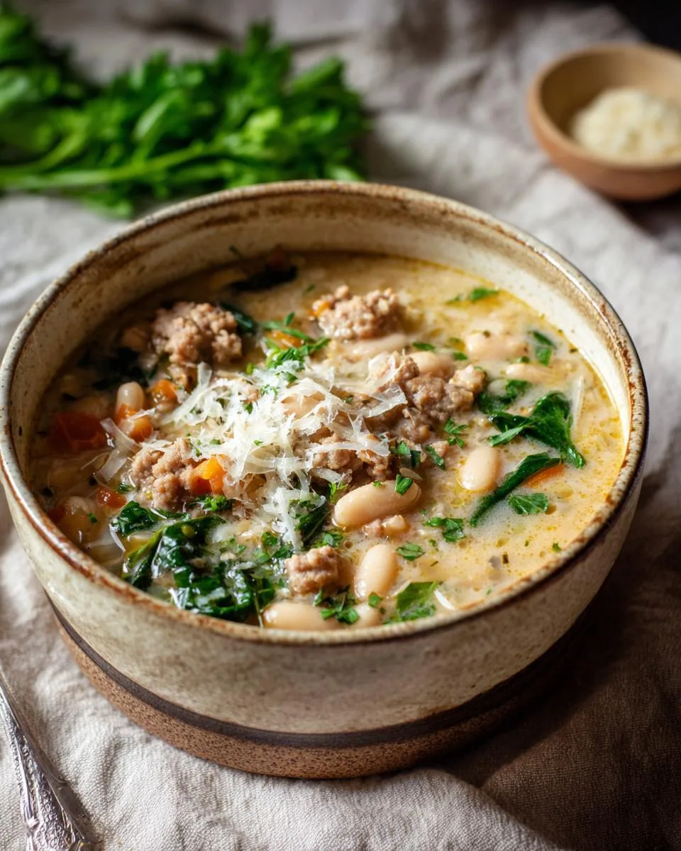 High Protein White Bean Soup - detail 4