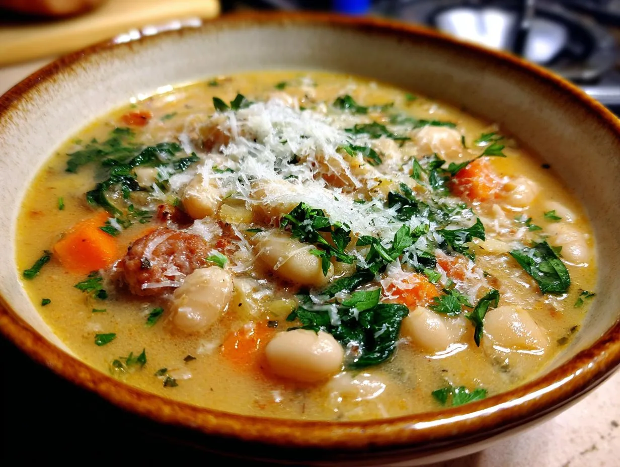 20g Protein White Bean Soup Recipe That Warms Your Soul