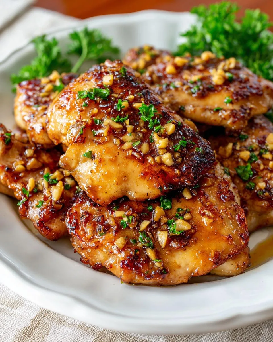 Honey Garlic Chicken - detail 3