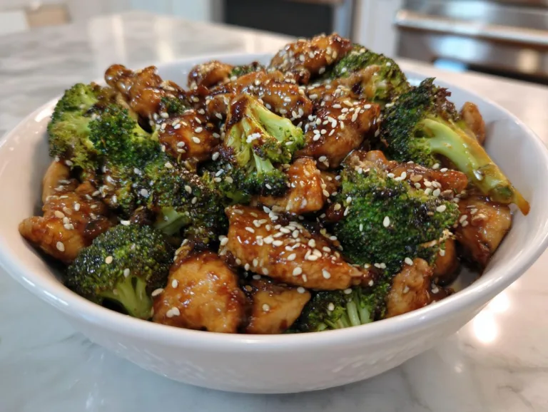 Honey Garlic Chicken Broccoli