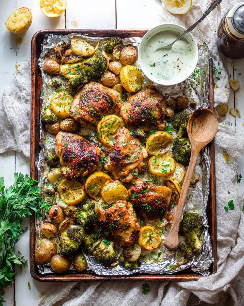 Lemon Garlic Chicken - detail 3
