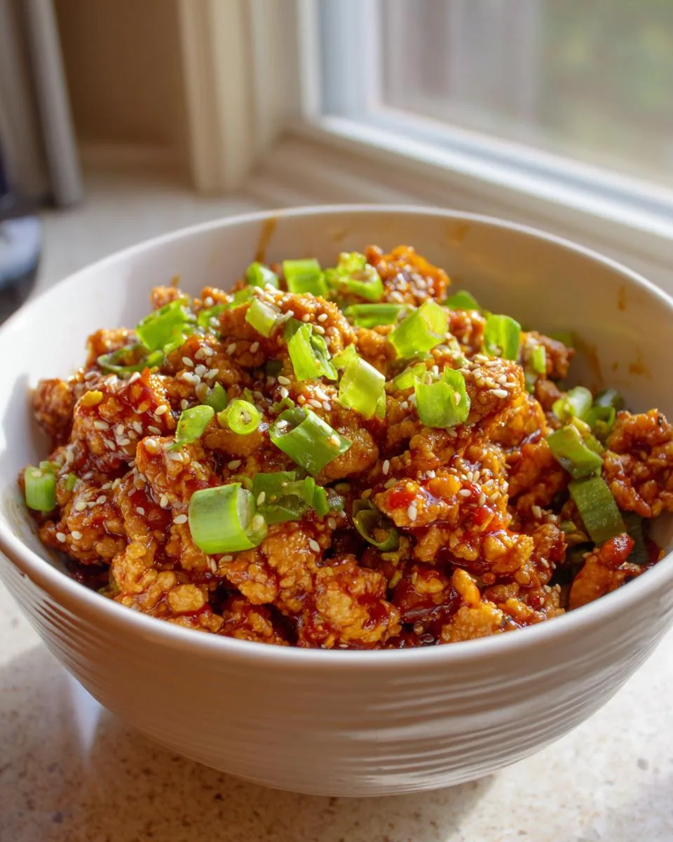 Low Carb Firecracker Ground Chicken - detail 3