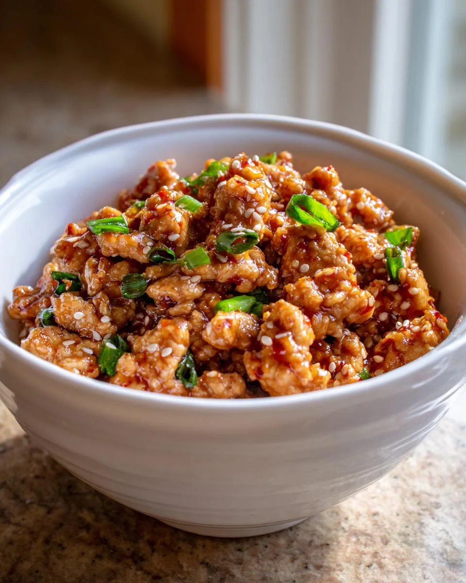 Low Carb Firecracker Ground Chicken - detail 4