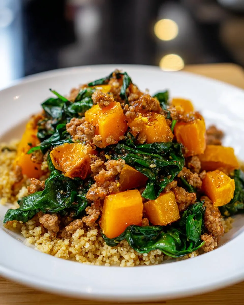 Roasted Butternut Squash With Ground Turkey - detail 4