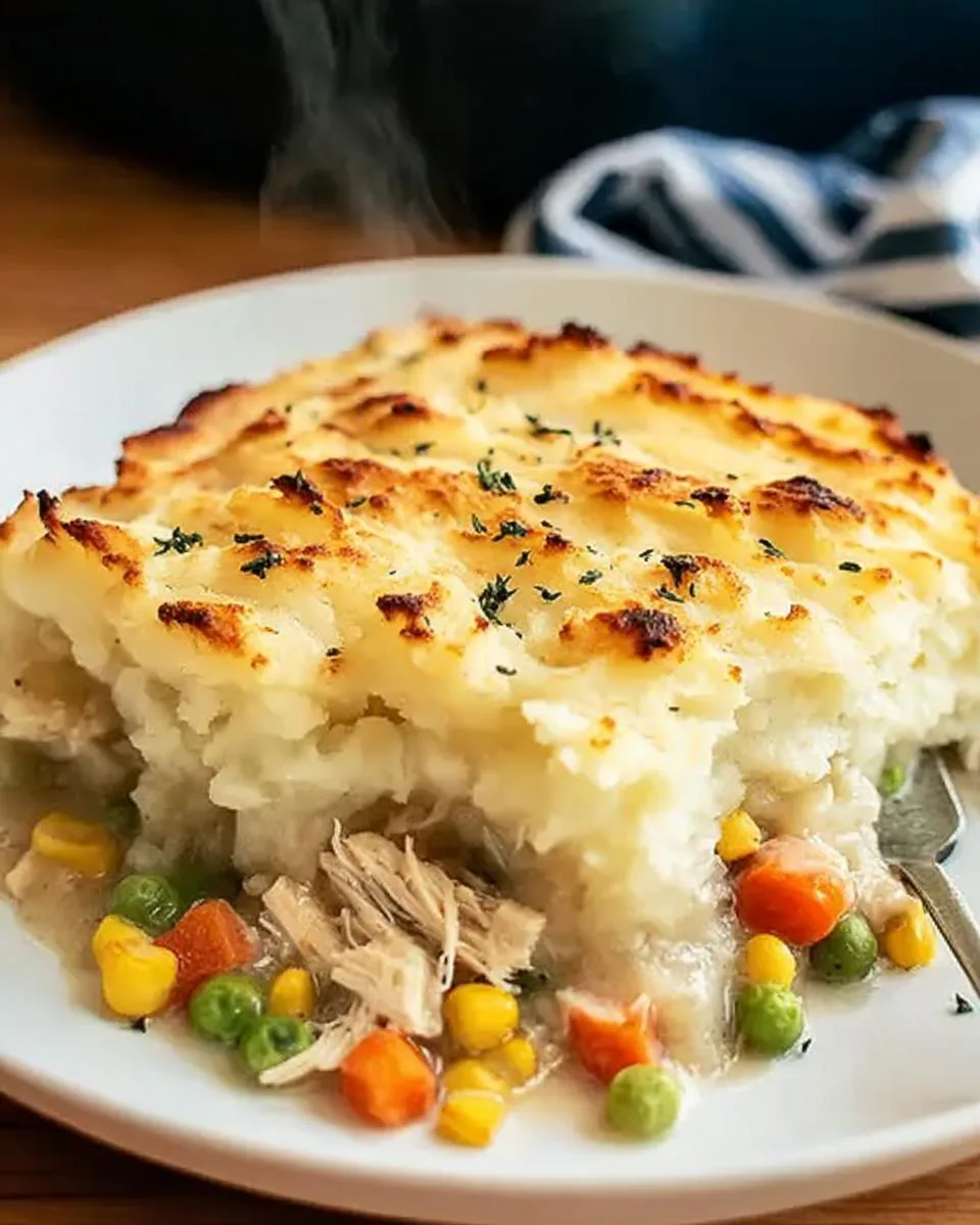 Rotisserie Chicken Shepherd Pie - detail 1